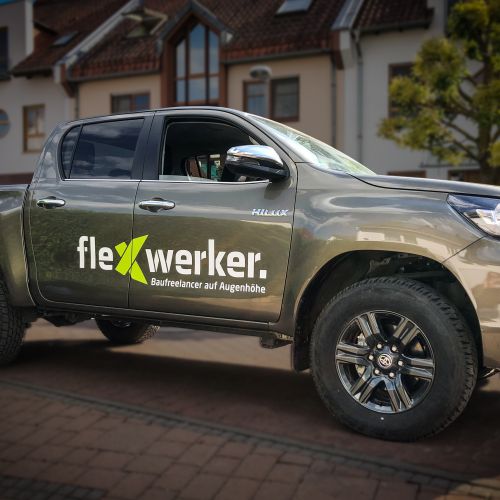flexwerker Branding Fahrzeugbeschriftung